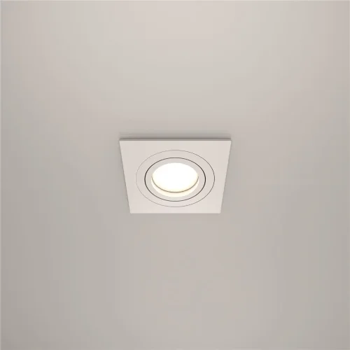 Встраиваемый светильник Atom GU10 10Вт (Белый) - фото 5