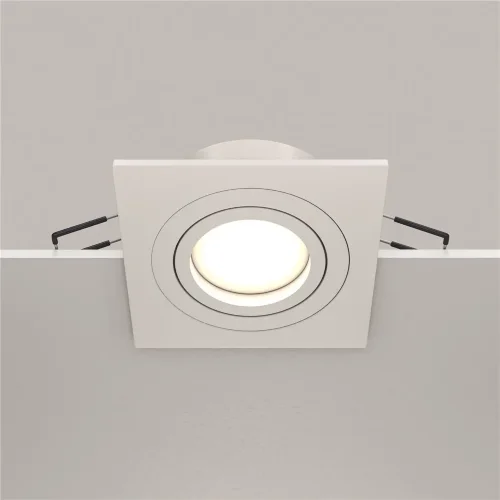 Встраиваемый светильник Atom GU10 10Вт (Белый) - фото 6