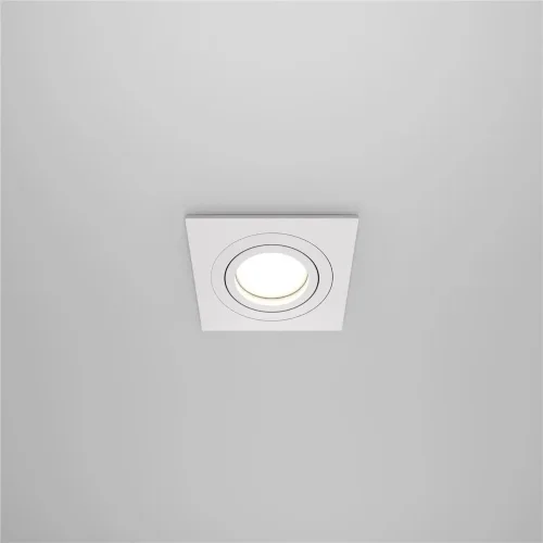 Встраиваемый светильник Atom GU10 10Вт (Белый) - фото 11