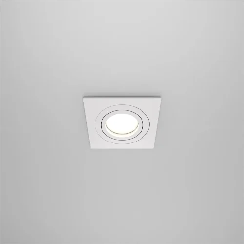Встраиваемый светильник Атом / Atom 1*GU10 10 Вт (Белый) DL024-2-01W - фото 11