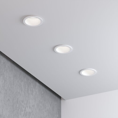 Светильник встраиваемый GU10 белый - Фото 2