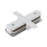 Коннектор прямой Unity встраиваемый белый (Белый) - фото