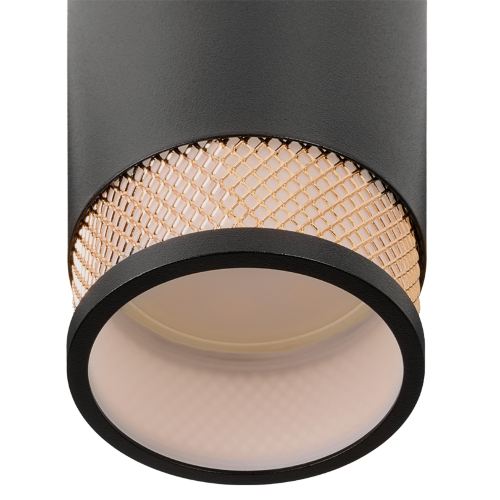 Светильник WOLTA WSL-GU10/12BG под лампу GU10 Черный / золотой RETE - фото 5.