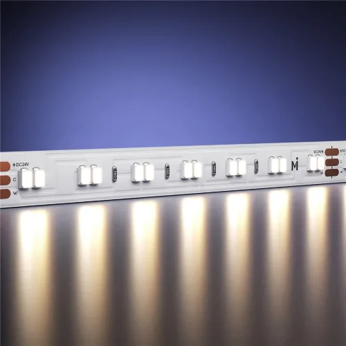 Светодиодная лента Ultra 24В 2835 19,2Вт/м 5м 2700-6000K IP 20 201124 (Белый) - фото 3