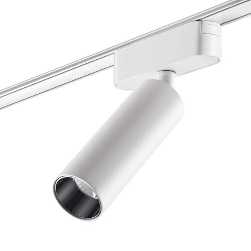 Трековый светильник для низковольтного шинопровода «Novotech» 359257, серия: SMAL (крепление к треку). Фото 2.