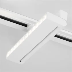 Трековый светодиодный светильник для однофазного шинопровода Garda белый 20 Вт 4200K 85018/01 (057443)