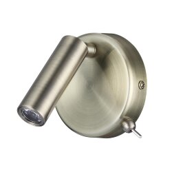 Бра с выкл. «LUMION» 5222/3WL, серия: CHASE (крепление на планке) - -