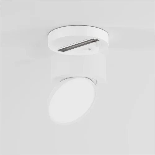 Однофазный шинопровод-адаптер белый TRAF-1-WH - фото 3