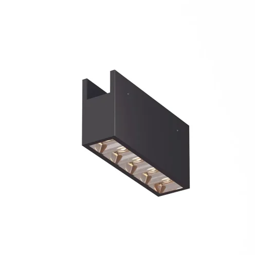 Уличный трековый светильник Точки / Points 3000К 10Вт IP 65 45° (Черный) O-TR01-2-S-10WB3K - фото