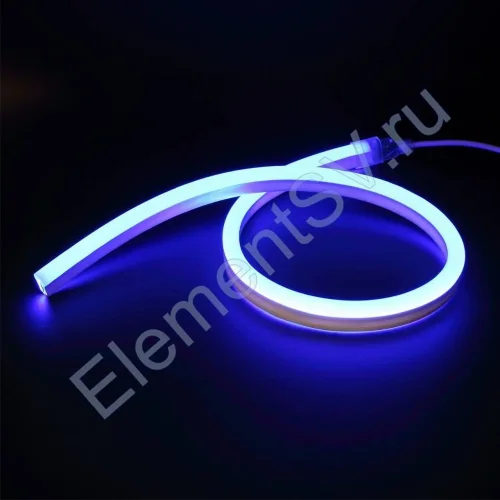Светодиодный гибкий неон 1425 220V blue LN12 - фото.