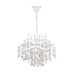 Подвесной светильник Freya FR1001PL-04W (Белый)