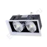 Светодиодный светильник карданный AR90-2 OD2 (220V, 2х20W, white) - фото 3.