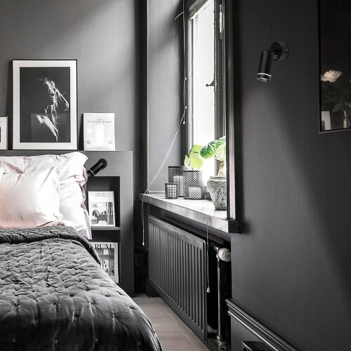 Настенный поворотный светодиодный светильник Glory чёрный - Фото 5