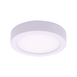 Светильник светодиодный потолочный накладной ультратонкий, серия KH, Белый, 9Вт, IP20, Нейтральный белый (4000К), KH-R120-9-NW 001860