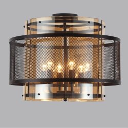 Люстра потолочная «LUMION» 8007/6C, серия: Zarina (крепление на планке) - -