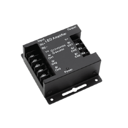 'Усилитель RGB,24А,Черный, AMP-RGB-24A-BL 001071