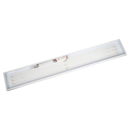 ULP-18120 36W-3950К-EMG IP40 SCHOOL WHITE Светильник светодиодный потолочный универсальный, Белый свет 3950K, 5250Лм, Корпус белый, В комплекте с и-п и БАП - фото 3