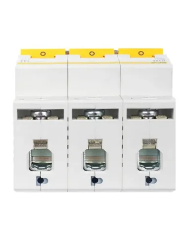 Выключатель автоматический модульный 3п C 125А 15кА ВА47-150 KARAT IEK MVA50-3-125-C - фото 7