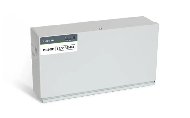 Источник вторичного электропитания резервированный адресный ИВЭПР 12/2 RS-R3 2х7 БР Рубеж Rbz-216595 - фото