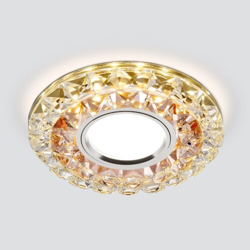 Встраиваемый точечный светильник с LED подсветкой - фото 1