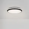 Потолочный светильник FR6086CL-L117B Пирог / Pie 96 Вт LED с пультом ДУ (Черный) FR6086CL-L117B - фото 6