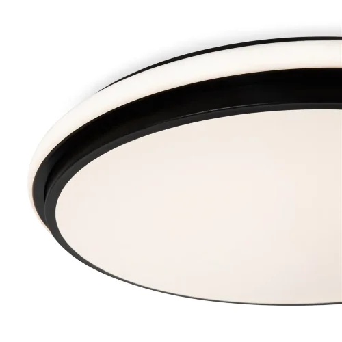 Потолочный светильник FR6086CL-L117B Пирог / Pie 96 Вт LED с пультом ДУ (Черный) FR6086CL-L117B - фото 10