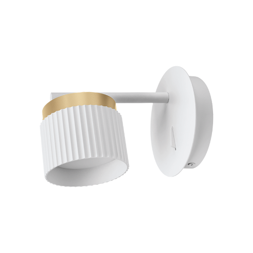 Светильник WOLTA WSL-GX53/W19WG под лампу GX53 Белый / Золотой MUSE - фото 6.