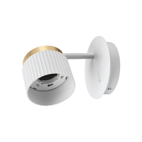 Светильник WOLTA WSL-GX53/W19WG под лампу GX53 Белый / Золотой MUSE - фото 7.