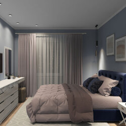 Встраиваемый светильник, IP 20, 50 Вт, GU10, черный, алюминий, Denkirs DK2401-BK