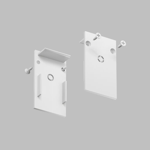 TR2107-WH Торцевые заглушки для шинопровода SMART белые (комплект 2 шт).