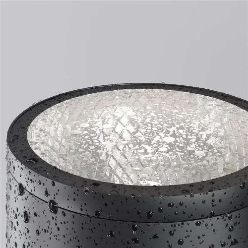 Настенный светильник Клин / Shim 3000K 15Вт IP 65 (Черный) O514WL-L15B3K - фото 6