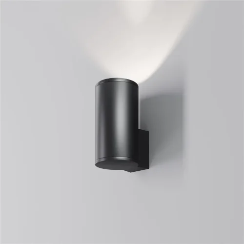 Настенный светильник Клин / Shim 3000K 15Вт IP 65 (Черный) O514WL-L15B3K - фото 3