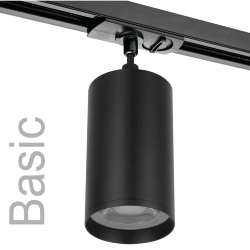 Трековый светильник WOLTA WTL-GU10/03B под лампу GU10 Чёрный BASIC