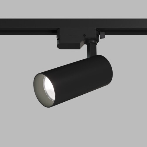 DK6452-BK Трековый светильник SOLID KOPER, 135мм, d60, 220V, LED 4000K, 15W, IP20, черный, алюминий. Фото 2