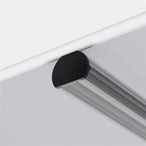 Заглушки для круглого низкопрофильного шинопровода Exility 2шт. (Черный) - фото 5