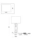 Настольный светильник Берег реки / Riverside (Латунь) FR1007TL-01BS - фото 6