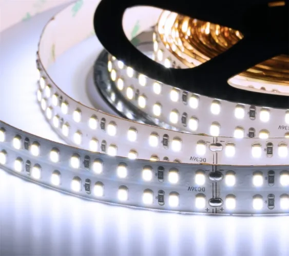 Лента светодиодная ELF 1400SMD диодов (2835), 36В, 5м, ГИПЕР, белый 6500-7000К - фото