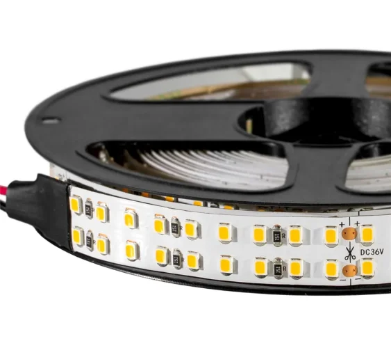 Лента светодиодная ELF 1400SMD диодов (2835), 36В, 5м, ГИПЕР, белый 6500-7000К - фото 2