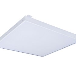 Универсальный офисный светодиодный светильник Грильято 40 Вт IP44 580x580x40 мм 3000K Опал