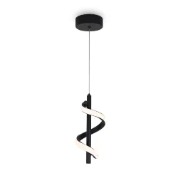Подвесной светильник FR6097PL-L10B Хеликс / Helix 10 Вт LED (Черный) FR6097PL-L10B