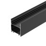 Профиль LINE-6070-2000 ANOD BLACK (Arlight, Алюминий) - фото 2