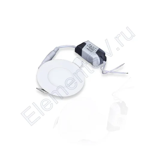 Светодиодный светильник встраиваемый IC-RW88 B808 (220V, 3W, warm white) - фото.