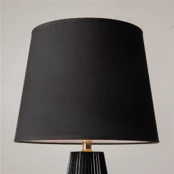 Настольный светильник Calvin Table E27х1 60Вт (Черный)