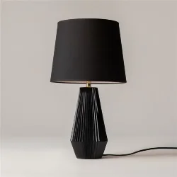 Настольный светильник Calvin Table E27х1 60Вт (Черный)