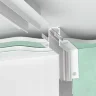 Slim Magnetic Коннектор угловой внутренний для встраиваемого шинопровода под ГКЛ 9,5мм белый 85213/00 85213/00 - фото 4
