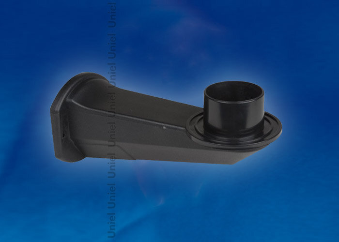 UFP-C23BN-190 BLACK Кронштейн для садово-парковых светильников. Тип соединения с рассеивателем - посадочный. Длина 190мм. Без патрона Е27. Материал - пластик. Цвет черный. TM Uniel - фото