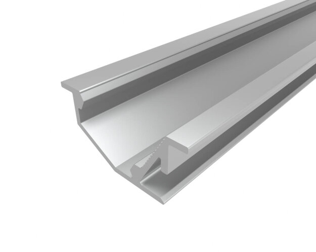 Профиль врезной алюминиевый LC-LPV-1226-2 Anod - фото