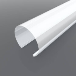 Рассеиватель поликарбонатный для профиля трубчатый LC-LRM-M120-3 матовый