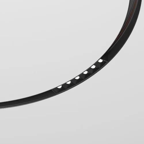 Slim Magnetic Трековый светильник для радиусного шинопровода 6W 4200K Intenso чёрный Ø 800мм 85183/01 - фото