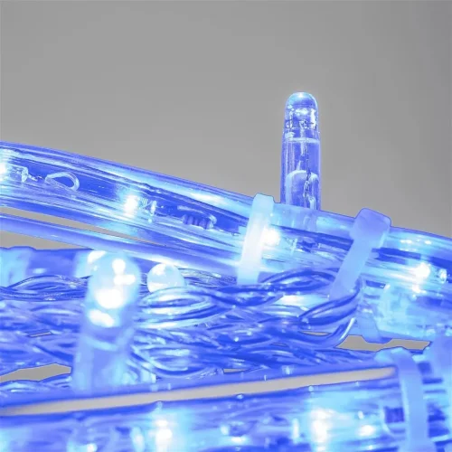 Светодиодная Макушка &#171;Роза Ветров &#187; 75 см, Синяя, 220В. Фото 2.